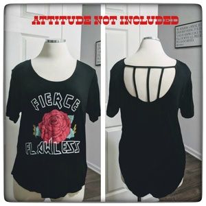 🎉 3/ $25 NWOT ~ ATTITUDE NOT INCLUDED Graphic Top
